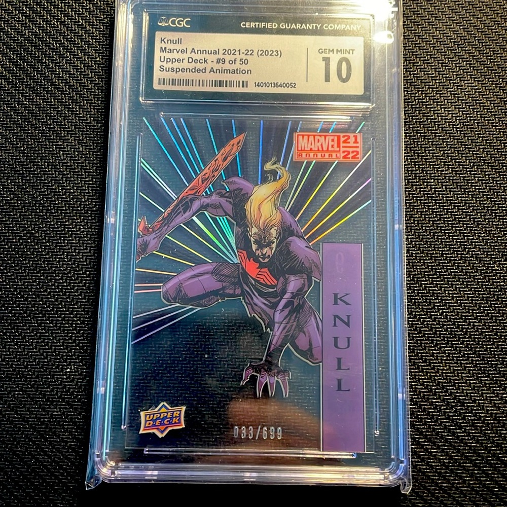 Knull Marvel Annual 2021-2022 Upper Deck Suspended Animation CGC 10 Gem Mint